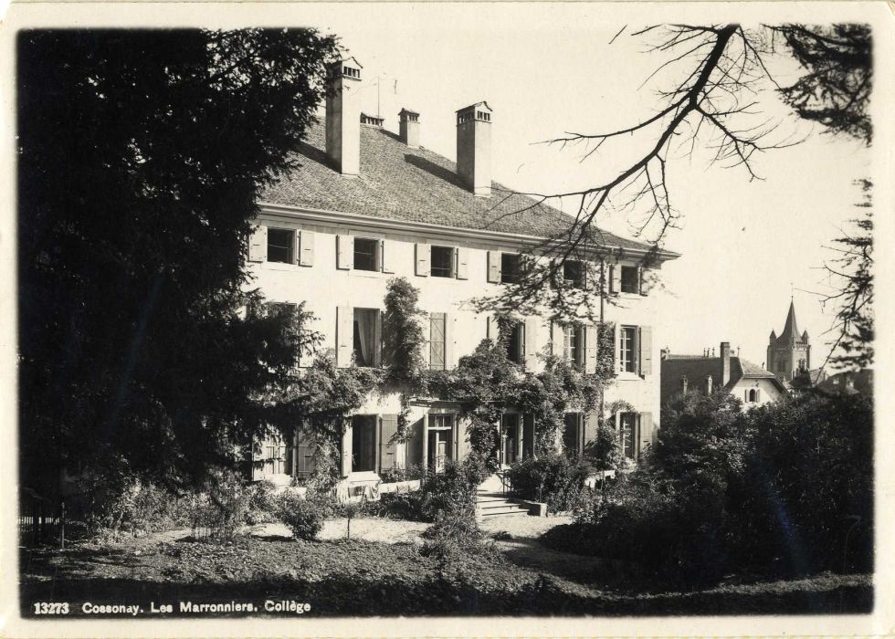 cossonay college facade sud091