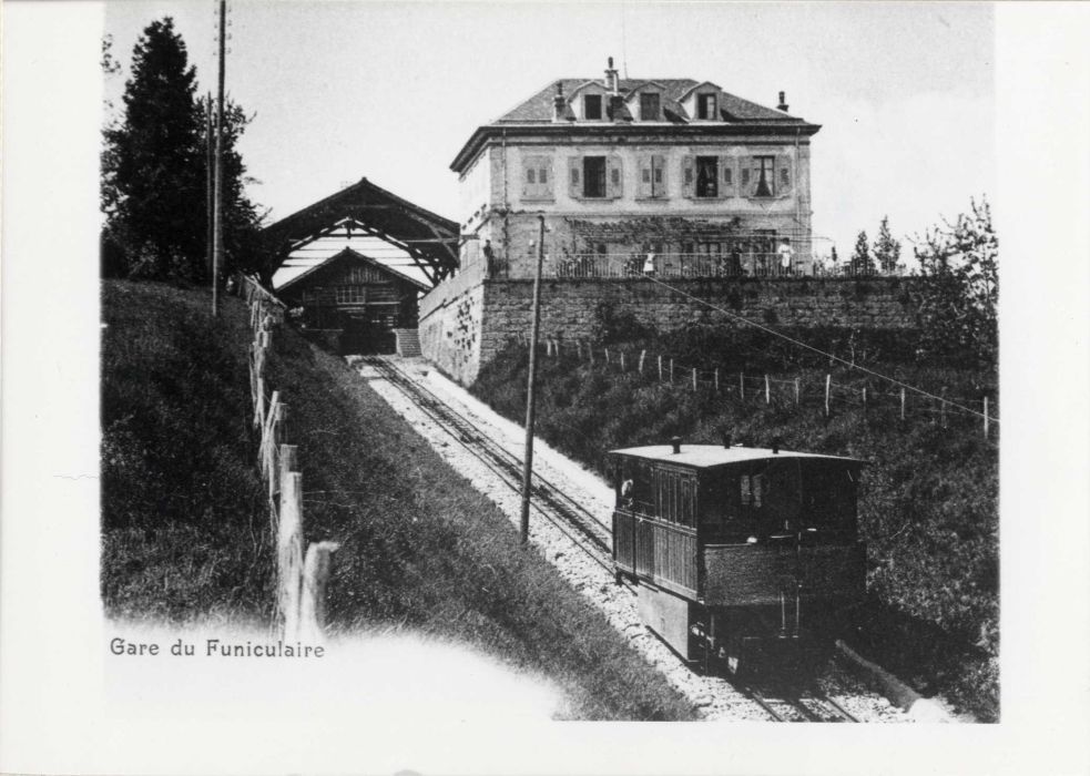 cossonay la gare du funiculaire114