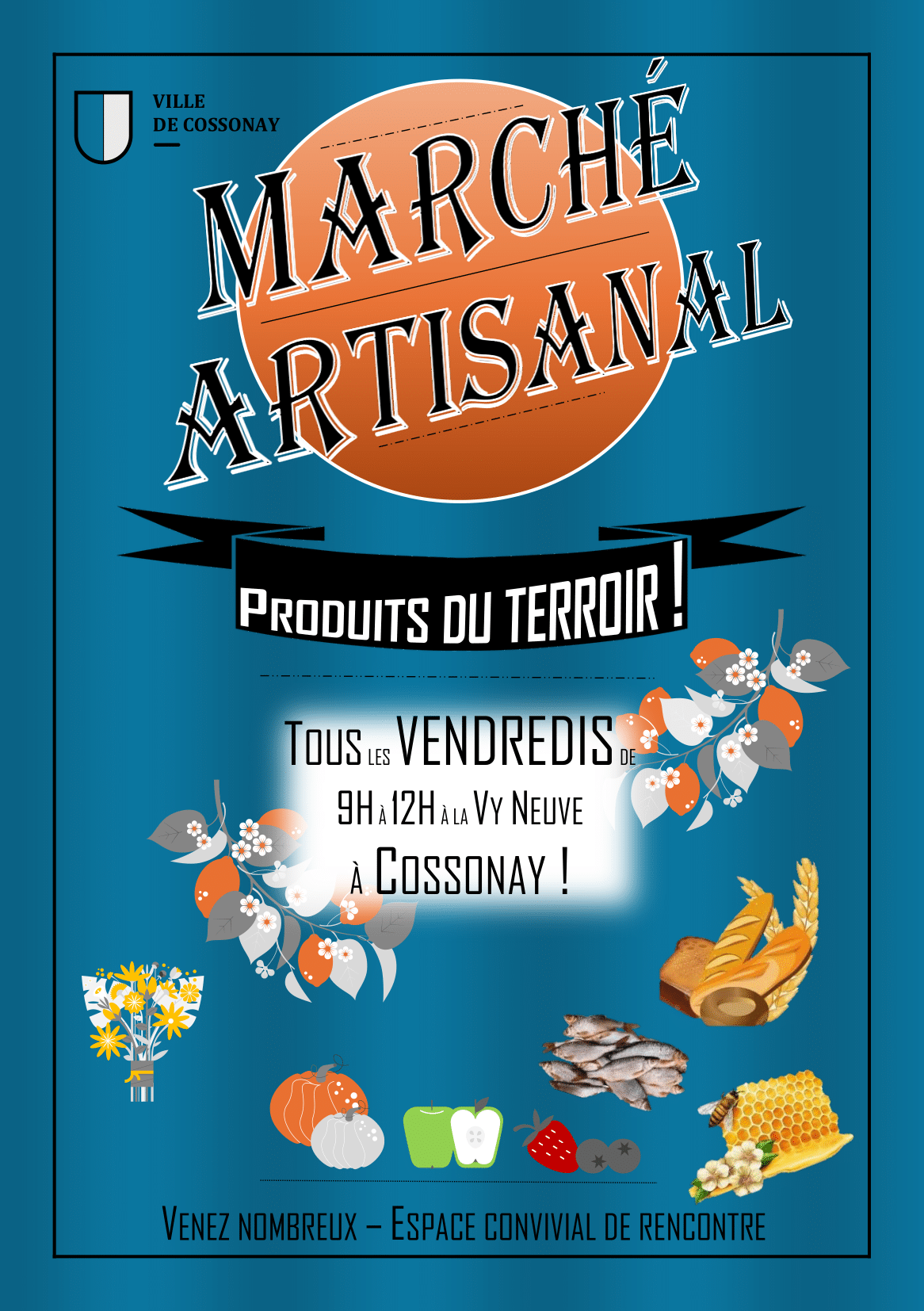 Flyer marché 2025 Format A5 Version finale